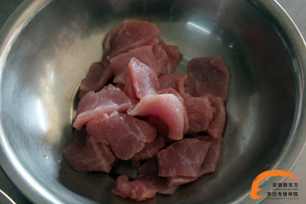 里脊肉切片